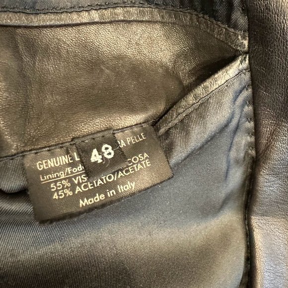 Gucci Lambskin Dark Brown Leather Jacket - Picture 4 of 4